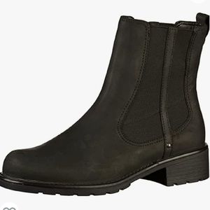 Clarks Orinoco Black Chelsea Boots